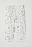 Juniors all over animals printed trousers
