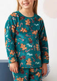Max ginger man fleece pyjama set (set of 2) (Winter)