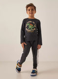 Juniors black welcome to the mountain Fullsleeves tshirt
