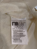 Mothercare beige all over cats printed sweatshirt (Winter)
