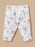 Juniors unicorn & cloud printed shirt & pyjama set (set of 2)