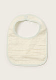 Giggles striped textured bib(set of 2)