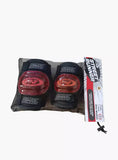 Street runner knee & elbow protective pad set (set of 4)