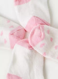 Juniors heart detail socks