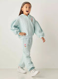 Disney daisy duck quilted & padded hoodie & Jog pants (set of 2) (winter)