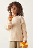 Juniors beige knitted sweatshirt (Winter)