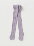 Juniors lilac glittery tights