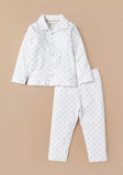 Giggles all over bunny printed white shirt & Pyjama set (set of 2)