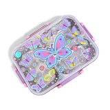 R&B butterfly stainless steel Bento lunch box