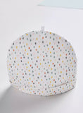 Juniors multicolor polka dots cap (set of 2)