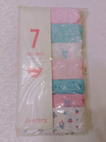 Juniors all over floral printed briefs (set of 7)