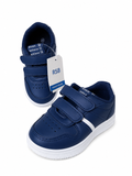 R&B navy lined shoes