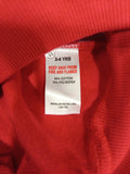 Matalan red pumpkin embroidered fleece lined sweatshirt (Winter)