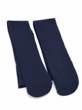 Juniors solid navy denier summer tights (set of 2)