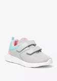 Oaklan grey girls colorblock shoes