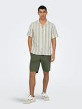 Juniors stripe boys formal dress shirt (Summer)