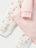 Juniors swan life is beautiful shirt & pyjama set (set of 2)