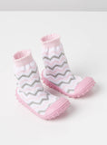 Juniors pink striped skidders