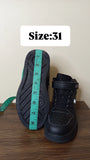 R&B solid black shoes