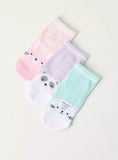 Juniors catty printed socks