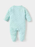 Juniors I Love Mummy Embroidered Sleepsuit