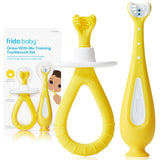 Fridababy grow with me training toothbrush set (set of 2)