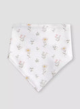 Juniors all over floral print bandana bib (set of 3)