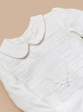 Giggles white bear solid sleepsuit