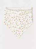 Juniors deer textured bandana bib (set of 3)