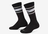 Nike black & white logo socks