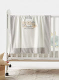 Juniors little sweet boy fleece blanket