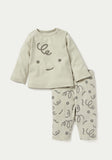 Juniors happy face shirt & pyjama set (set of 2)