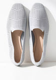 Max grey textured loafers