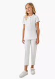 Juniors white polo tshirt (Summer)