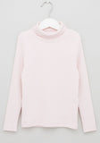 Junior ribbed turtle neck T-shirt with long sleeves (Winter)