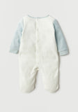 Juniors penguin ribbed fleece sleepsuit (Winter)