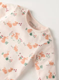 Juniors bunny printed shirt & pyjama set (set of 2)