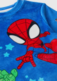 Matalan Marvel Theme Fleece Shirt & Pyjama Set (Set Of 2) (Winter)