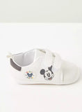 Disney Mickey Mouse Printed white Infant Shoes