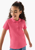 Juniors hot pink girls polo tshirt (Summer)
