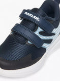 Oaklan navy colorblock textured shoes