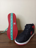 R&B black spiderman shoes