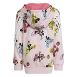 Adidas mickey mouse printed pink hoodie (Winter)