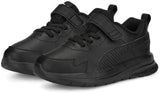 Puma solid black shoes(Box packaging)