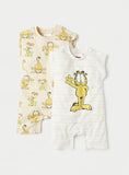 Garfield printed half rompers (set of 2) (Summer)