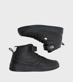 R&B solid black shoes