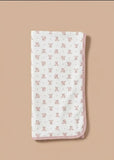 Giggles all over pink bear blanket