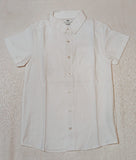 Juniors solid white dress shirt (Summer)