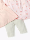 Juniors frocks & leggings set (set of 3)