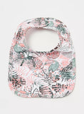 Juniors tropical print bib